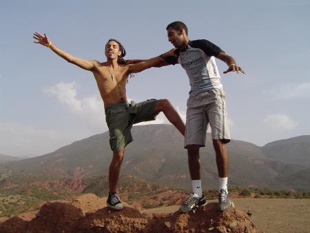 is  cool , wiht my friend  adil